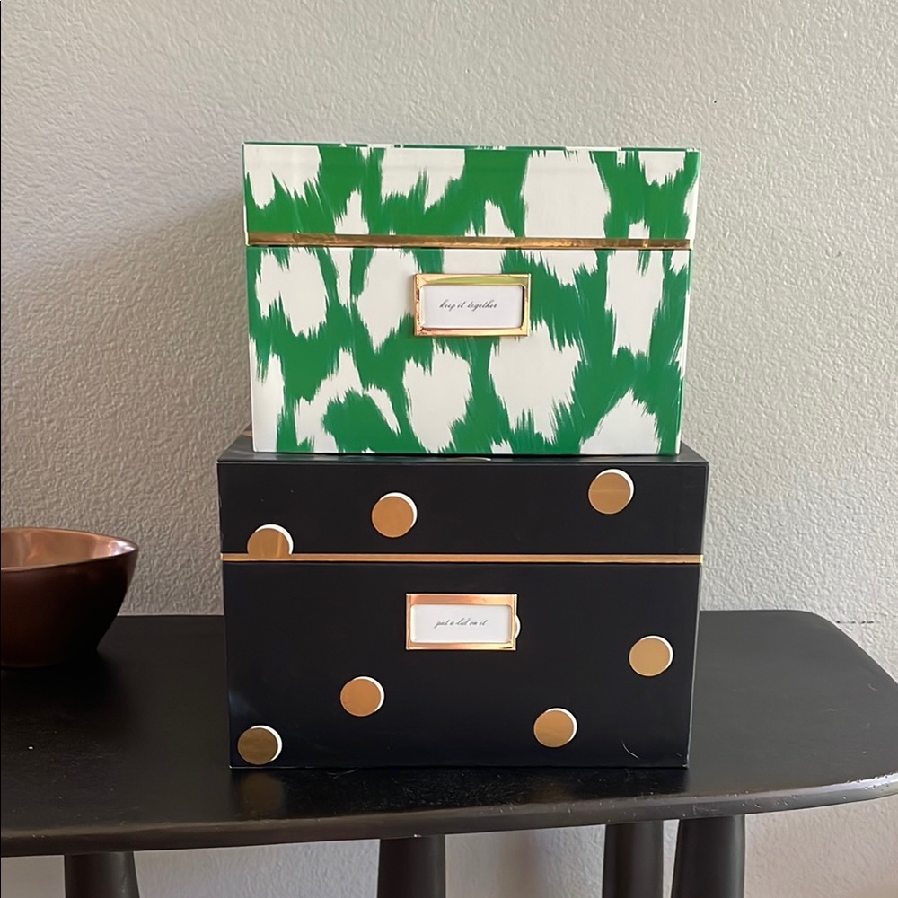 EUC kate spade nesting boxes